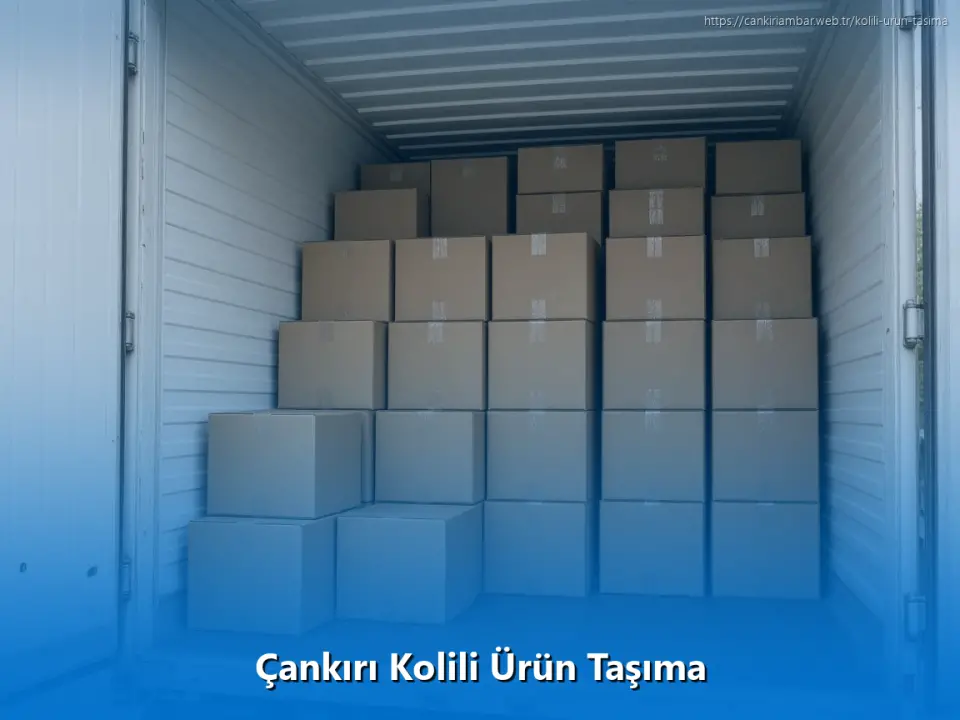 Çankırı Kolili Ürün Taşıma