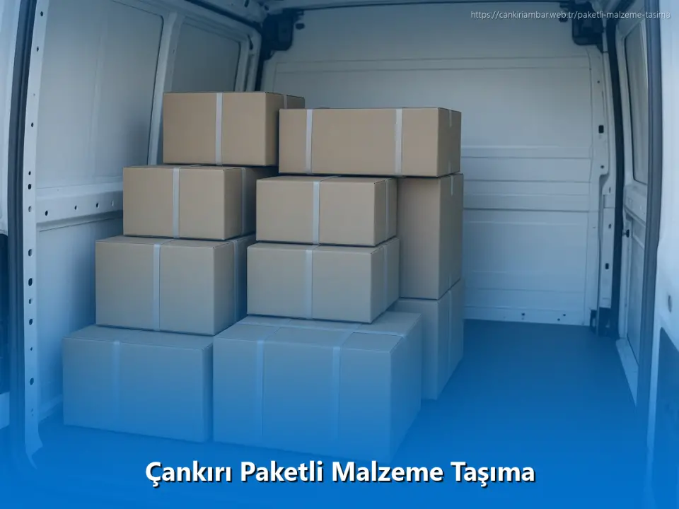 Çankırı Paketli Malzeme Taşıma